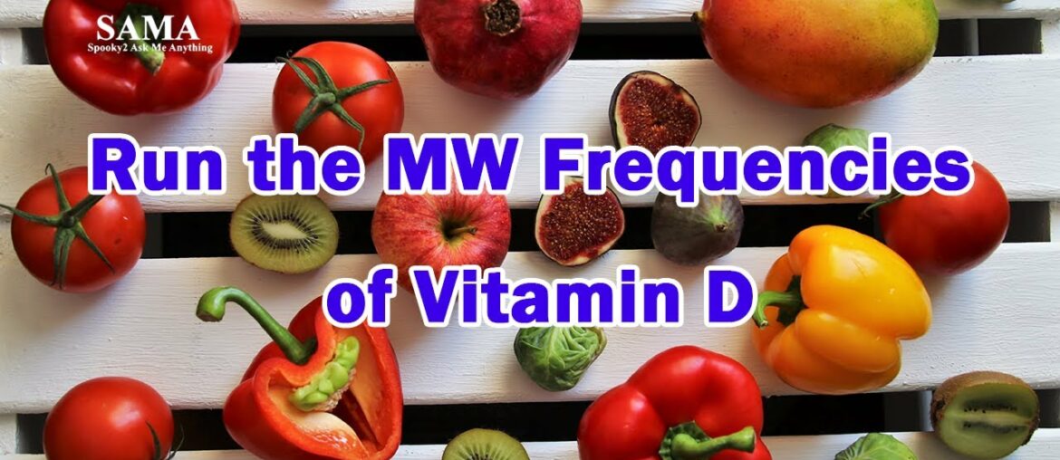 Run the MW Frequencies of Vitamin D