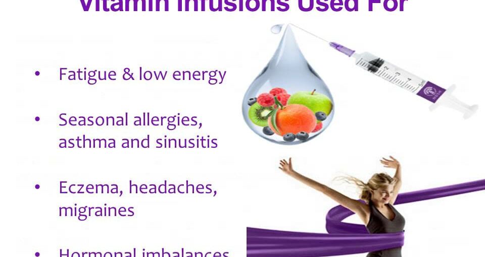 Intravenous Nutrition Energy Boosting Method of Feeding Vitamin C and Vitamin B