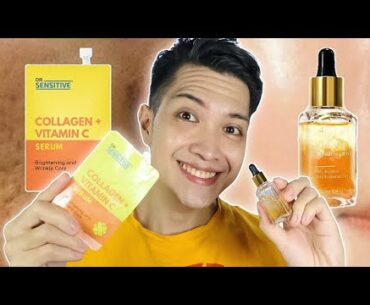 Best Budget VITAMIN C SERUM | Breylee Neroli whiting oil | Dr. Sensitive collagen + vitamin c serum