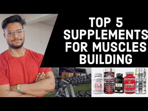 TOP 5 MUSCLES BUILDING SUPPLEMENTS   | Top Supplements For Gains | Supplementation Guidance