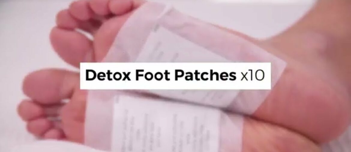 InnovaGoods Wellness Care Detox Foot Patches x10