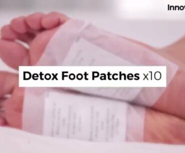 InnovaGoods Wellness Care Detox Foot Patches x10