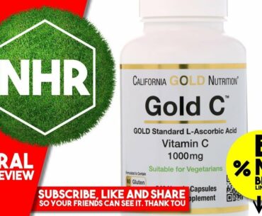 California Gold Nutrition, Gold C, Vitamin C, L  Ascorbic Acid, 1,000 mg, 240 Veggie Capsules