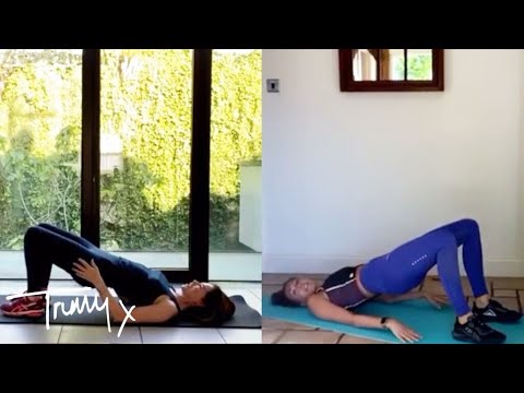 Pilates And Cardio Conditioning At-Home Workout With Nathalie | Exercise | Trinny