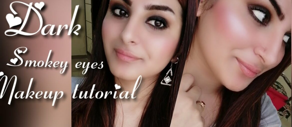 Smokey eyes makeup tutorial step-by-step...