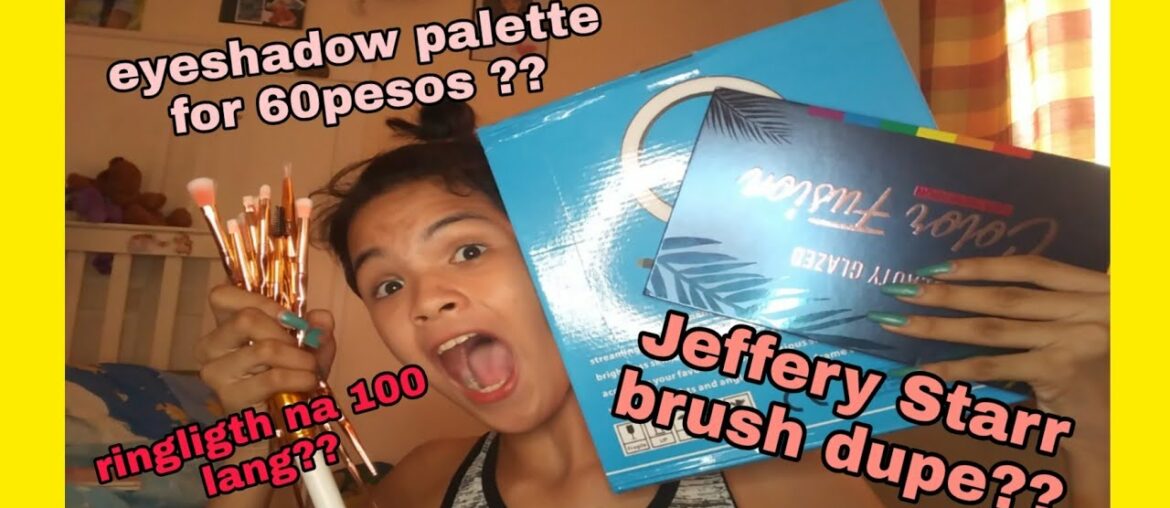 Shoppe makeup haul 2020 ( as low as 60 pesos)