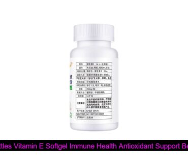 2 Bottles Vitamin E Softgel Immune Health Antioxidant Support Beauty for Women