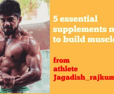 5 basic supplement needed for gym ppls ..!