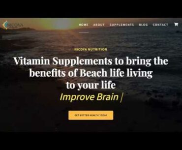 Benefits of Nicoya Nutrition's Vitamin Supplements