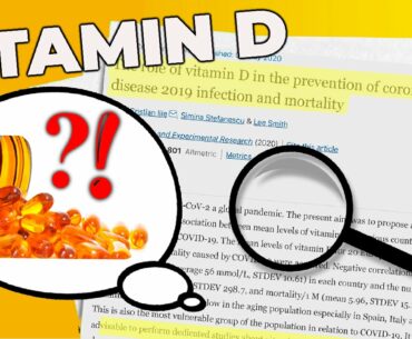 New Study LINKS Vitamin D & COVID-19 - Thesis Tuesday