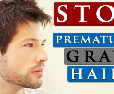 How to PREVENT premature GRAY HAIR | 4 GRAY HAIR TIPS