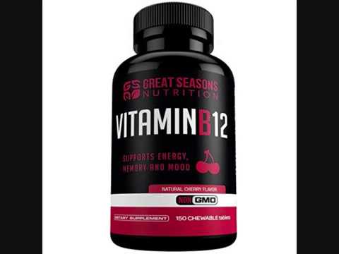 Vitamin B12 .  Cherry Flavor! .  Great Seasons Nutrition