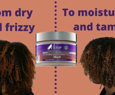 I Used The Mane Choice Peach Black Tea Mask to Revive My Hair and My Hair Was DELIVERT