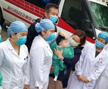 4-month-old coronavirus patient discharged from hospital in Hainan