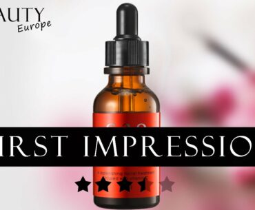 [REVIEW OST] Vitamin C20 Serum first impression. Korean skin care | K-beauty Europe