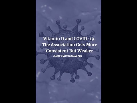 Vitamin D and COVID-19: The Association Gets More Consistent But Weaker