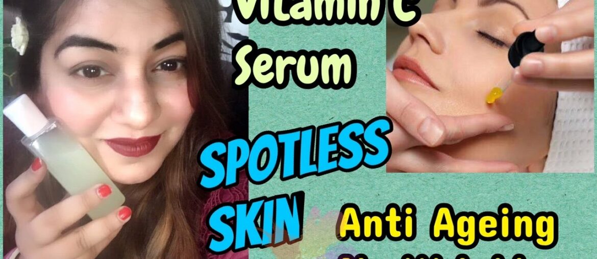 DIY Glow Serum (Summer / vitamin C) - Application | Get Glowing Spotless  Skin | JSuper Kaur