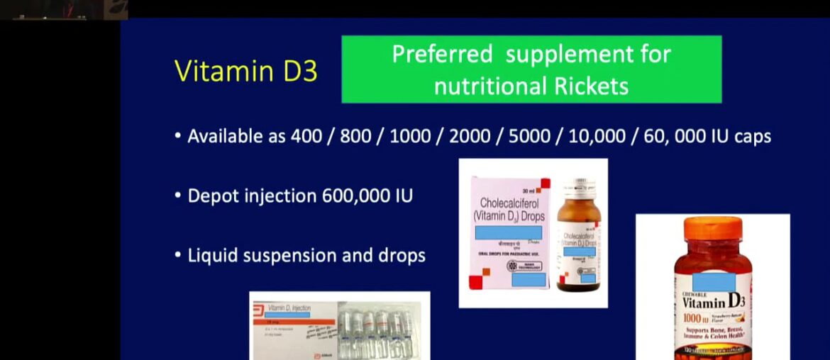 Contemporary Medical Management in Rickets: What supplement and for how long by Dr Kapil Gangwal