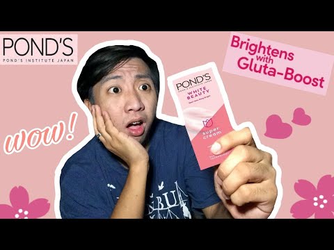 PONDS WHITE BEAUTY SUPER CREAM FOR NATURAL SKIN(1st impression and review)|arnel neil