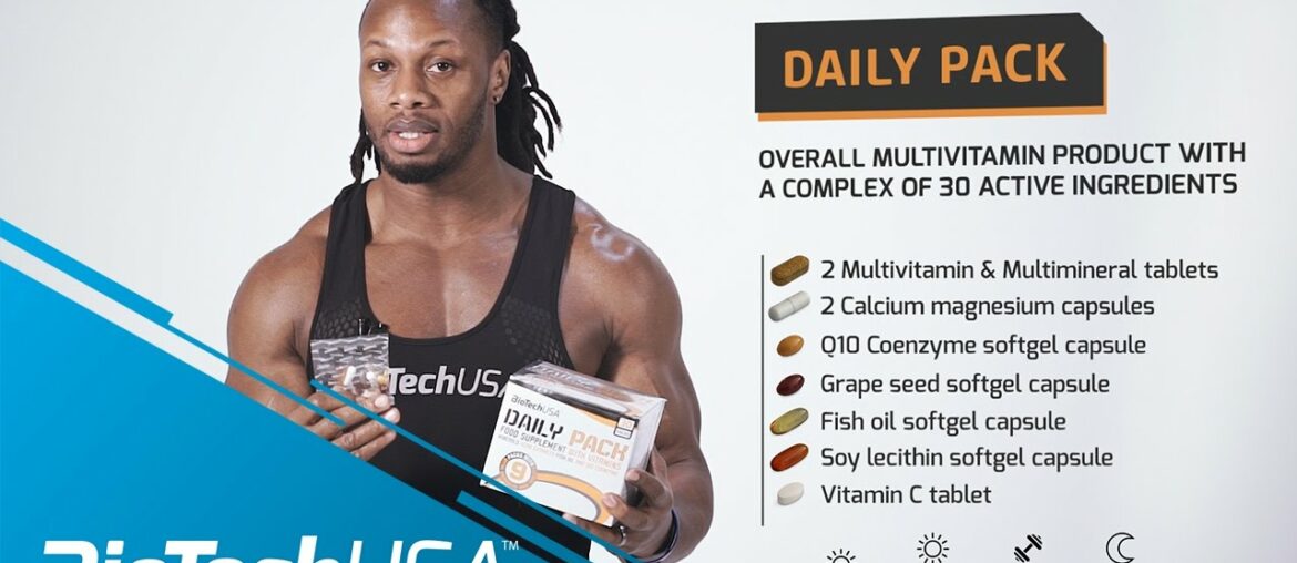 Ulisses talks about Daily Pack - BioTechUSA