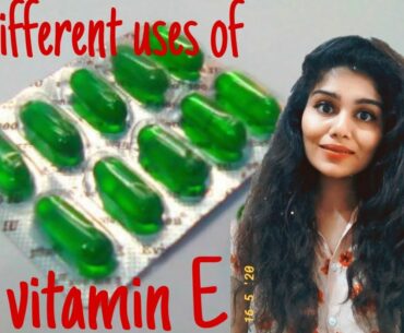 4 best way to use VITAMIN E capsule | AMISHA