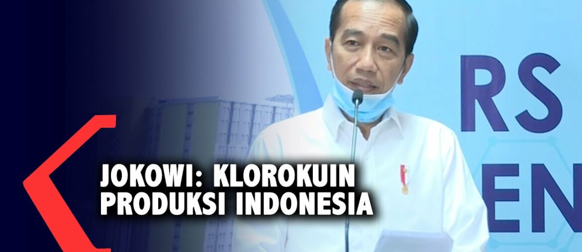 Obat Corona Klorokuin Produksi Indonesia, Jokowi: Banyak Pasien Sembuh!