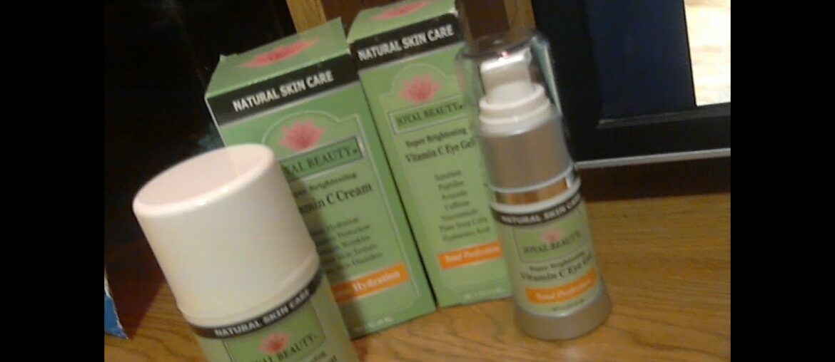 Joyal Beauty Vitamin C Eye Gel & Vitamin C Cream Review...