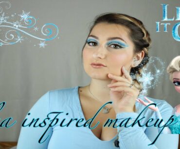 DISNEY FROZEN INSPIRED MAKEUP| ELSA #makeup#elsa#frozen