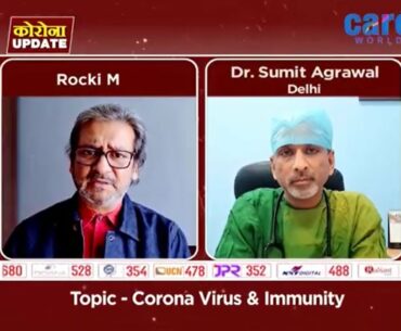 Dr. Sumit Aggarwal & Ms. Niharika Arora on Coronavirus & Immunity | Sarvodaya Hospital, Faridabad