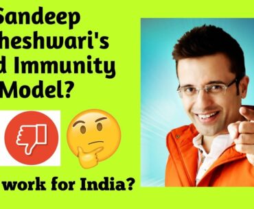 Sandeep Maheshwari's Herd Immunity Model for Corona Virus|By Ashish Joshi|in Hindi