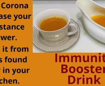 Develop resistance to Corona with this Immunity Booster drink from ancient India