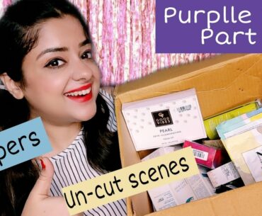 Purplle Haul Part 2 | Huge Haul | Chit-Chat | Behind the scences | Bloopers | Priaz Beauty Zone