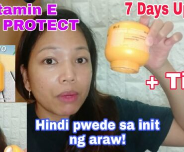 NEW VITAMIN E SUN PROTECT Q 10 PLUS BODY CREAM 7 DAYS REVIEW || TIPS || JENNE FRONDA