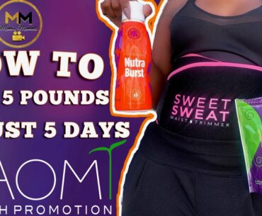 SWEET SWEAT x TLC NUTRABURST & IASO DETOX TEA REVIEW