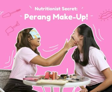 Belajar Soal Vitamin Kulit Sambil Dandanin Orang dan Ditutup Mata. Nah Lho!