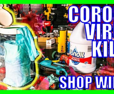 Coronavirus Disinfecting Shop Wipes [COVID-19 FIGHTER]