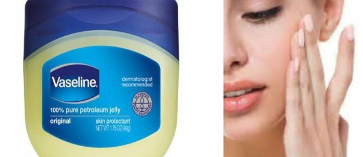 Vaseline & Vitamin E Oil on Face to remove Dark spots l LuckLin Beauty