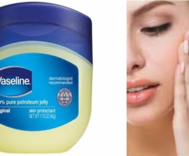 Vaseline & Vitamin E Oil on Face to remove Dark spots l LuckLin Beauty