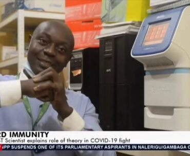 KNUST Scientist explains role of theory in Covid-19 fight - AM News on JoyNews (15-5-20)