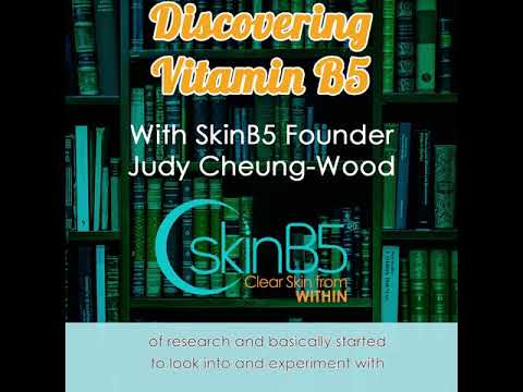 Discovering Vitamin B5 - Wellness Couch Go Vita Podcast with Judy