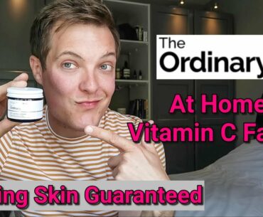 THE ORDINARY 100% L-ASCORBIC ACID POWDER - How to use and vitamin C powder review. DIY glow facial.