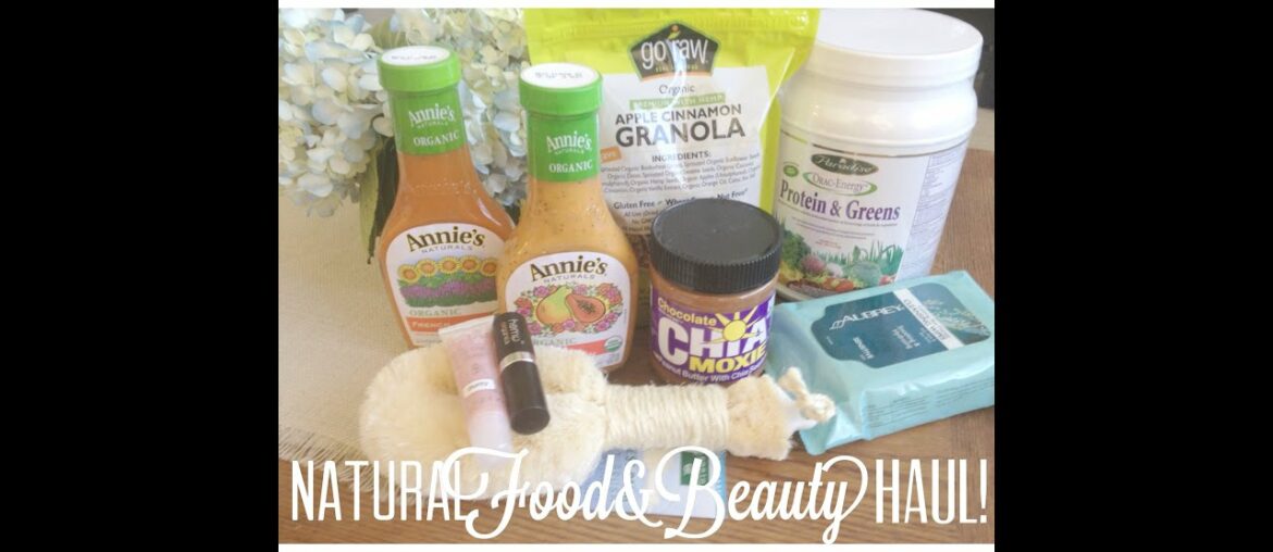 BIG Natural Beauty Haul! [iHerb, Silk Naturals, 100% Pure & Vitamin Shoppe] | Ashley Morganic