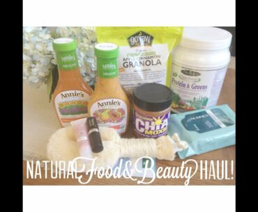 BIG Natural Beauty Haul! [iHerb, Silk Naturals, 100% Pure & Vitamin Shoppe] | Ashley Morganic