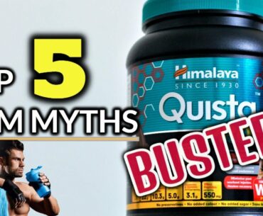 Himalaya Quista Pro - Uses, Dosage, Side-effects | TOP 5 MYTHS About Whey Proteins!! [ HINDI ]