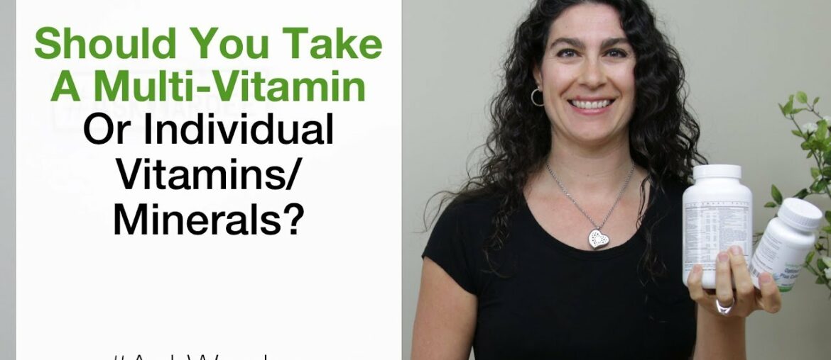 Should You Take A Multi Vitamin or Individual Vitamins/Minerals? | #AskWardee 092