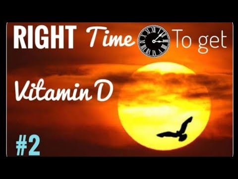 Right time to get Vitamin D through Sunlight (A Short Study By Ritika Vashishtha)