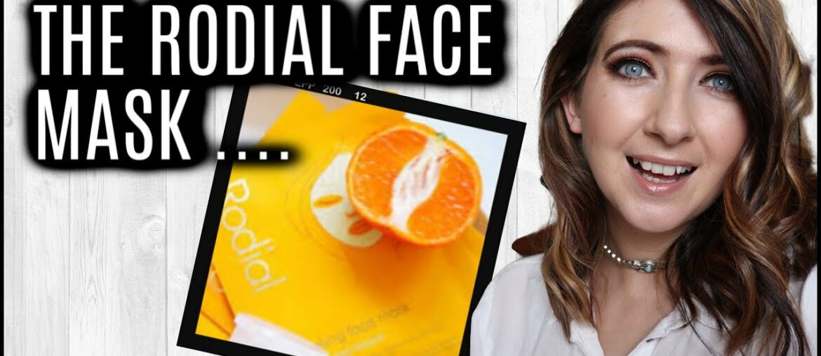 RODIAL Vitamin C SHEET MASK REVIEW | WILLOW BIGGS