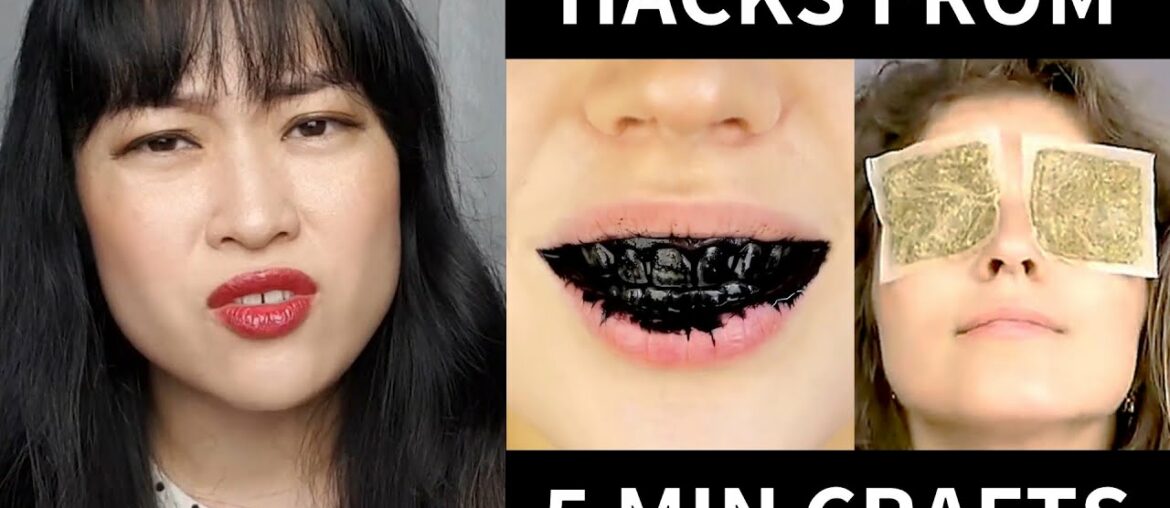 Scientist Breaks Down "Viral" 5 Minute Crafts Beauty Hacks | Lab Muffin Beauty Science