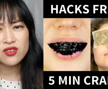 Scientist Breaks Down "Viral" 5 Minute Crafts Beauty Hacks | Lab Muffin Beauty Science