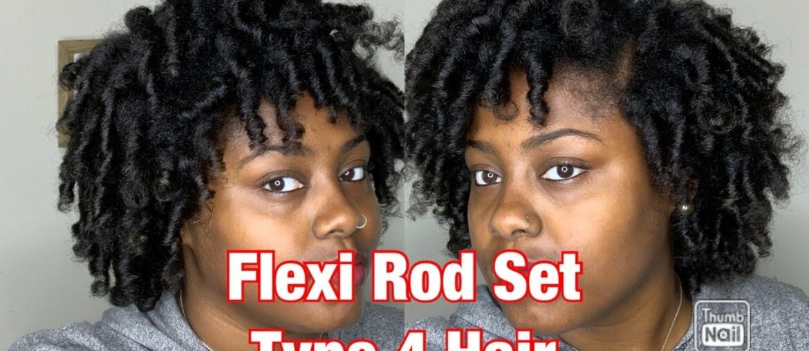 “How-To FLEXI ROD ON TYPE 4 HAIR | MEASURING!? | Beginner Friendly